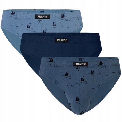 Slipy męskie 3-PAK sport ATLANTIC 3MP-130 - XXL Slipy męskie 3-PAK sport ATLANTIC 3MP-130 - XXL