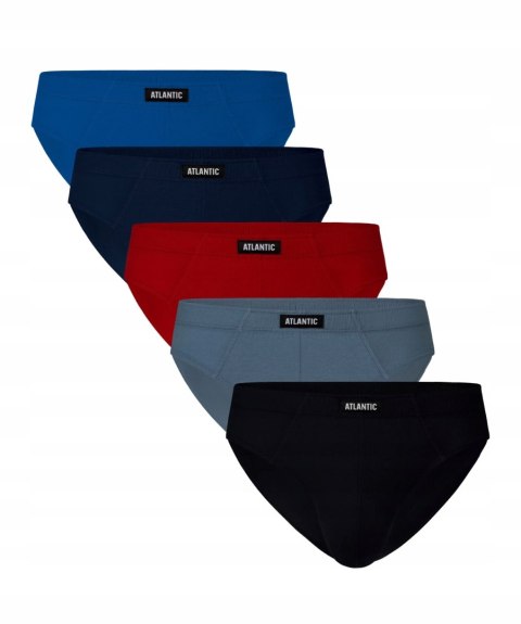 Slipy męskie 5 PAR sport ATLANTIC 5SMP-02 - M Slipy męskie 5 PAR sport ATLANTIC 5SMP-02 - M