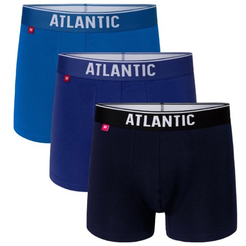 Bokserki męskie 3-PAK szorty ATLANTIC 3MH-045 - M Bokserki męskie 3-PAK szorty ATLANTIC 3MH-045 - M