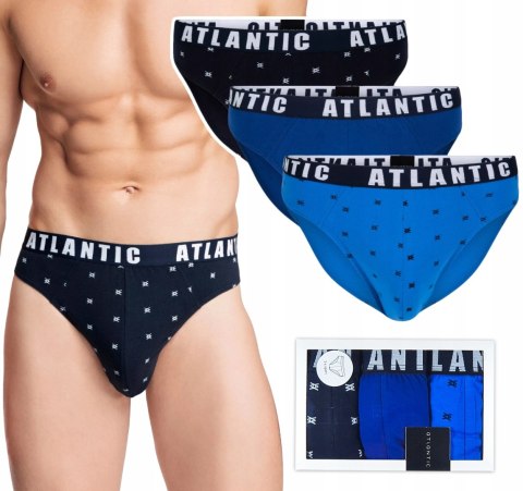 Slipy męskie 3-PAK sport ATLANTIC 3MP-090 - XXL Slipy męskie 3-PAK sport ATLANTIC 3MP-090 - XXL