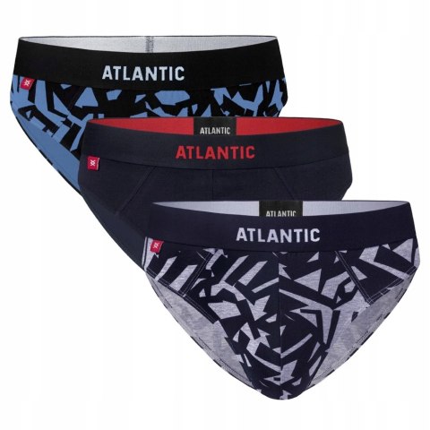 Slipy męskie 3-PAK sport ATLANTIC 3MP-104 - M Slipy męskie 3-PAK sport ATLANTIC 3MP-104 - M