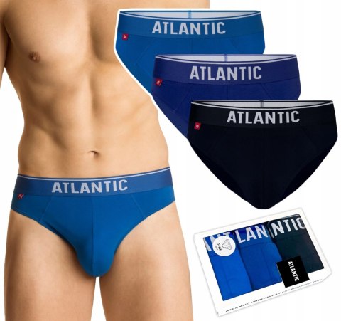 Slipy męskie 3-PAK sport ATLANTIC 3MP-125 - M Slipy męskie 3-PAK sport ATLANTIC 3MP-125 - M