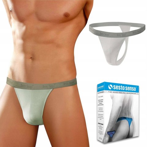 Stringi męskie bawełniane SESTO SENSO TIGER - XL Stringi męskie bawełniane SESTO SENSO TIGER - XL