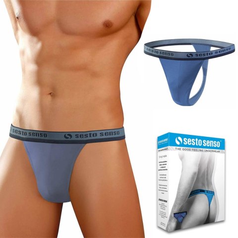Stringi męskie bawełniane SESTO SENSO TIGER - XL Stringi męskie bawełniane SESTO SENSO TIGER - XL