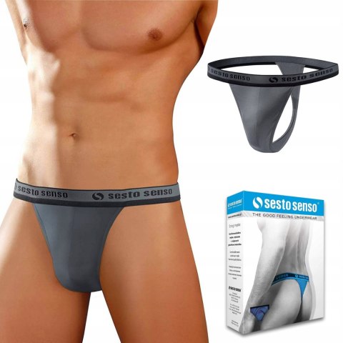Stringi męskie bawełniane SESTO SENSO TIGER - XL Stringi męskie bawełniane SESTO SENSO TIGER - XL