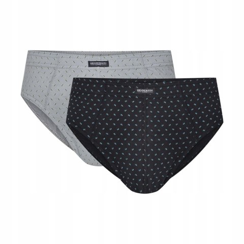 Slipy męskie bawełniane 2-PAK HENDERSON K574 - 5XL Slipy męskie bawełniane 2-PAK HENDERSON K574 - 5XL