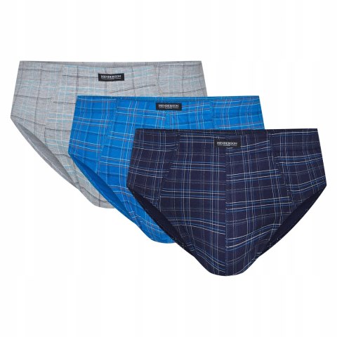 Slipy męskie bawełniane 3-PAK HENDERSON K558 - XXL Slipy męskie bawełniane 3-PAK HENDERSON K558 - XXL