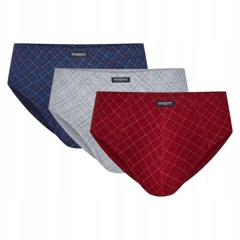 Slipy męskie bawełniane 3-PAK HENDERSON K561 - XL Slipy męskie bawełniane 3-PAK HENDERSON K561 - XL