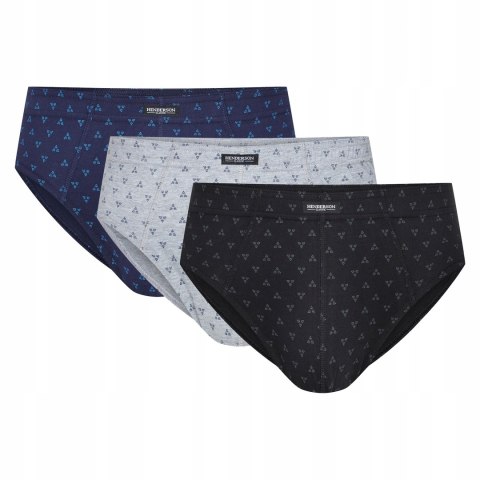 Slipy męskie bawełniane 3-PAK HENDERSON K569 - XXL Slipy męskie bawełniane 3-PAK HENDERSON K569 - XXL