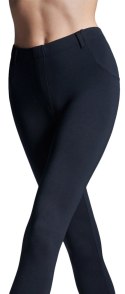 Legginsy spodnie GATTA SKINNY HOT czarne r.- XL