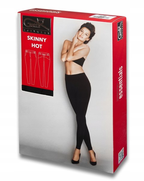 Legginsy spodnie GATTA SKINNY HOT czarne r.- XL Legginsy spodnie GATTA SKINNY HOT czarne r.- XL