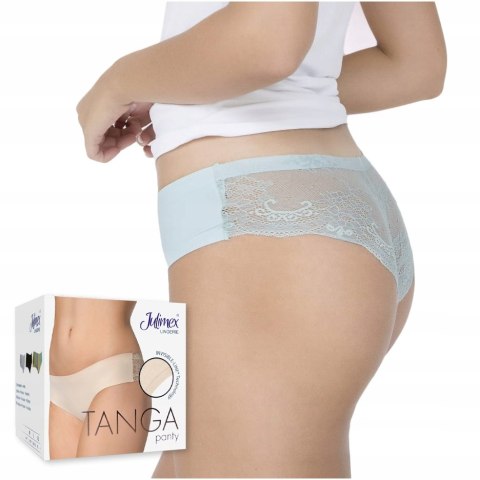 Majtki koronkowe JULIMEX TANGA damskie figi - L Majtki koronkowe JULIMEX TANGA damskie figi - L