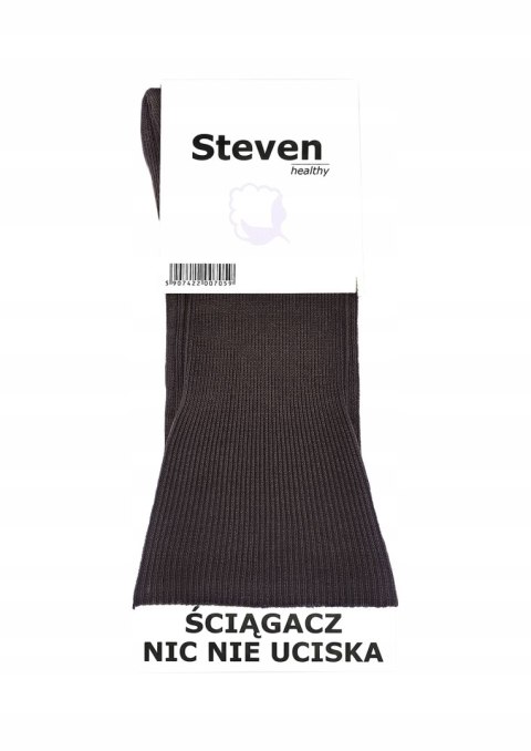 Skarpety męskie BEZUCISKOWE brąz STEVEN 43-46 Skarpety męskie BEZUCISKOWE brąz STEVEN 43-46