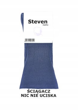 Skarpety męskie BEZUCISKOWE jeans STEVEN 39-42