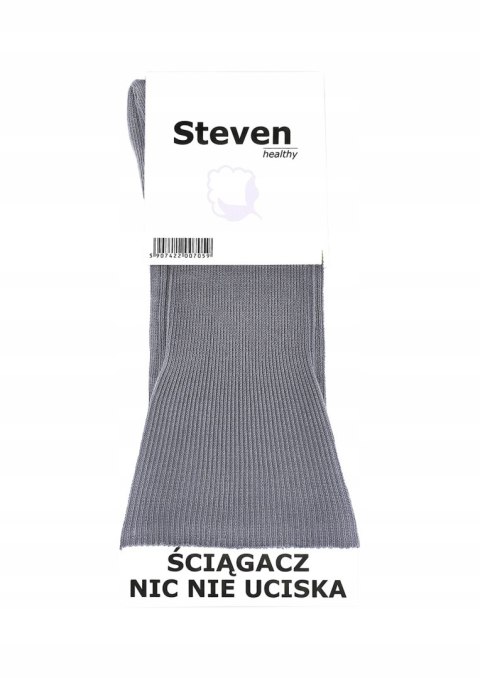 Skarpety męskie BEZUCISKOWE popiel STEVEN 43-46 Skarpety męskie BEZUCISKOWE popiel STEVEN 43-46