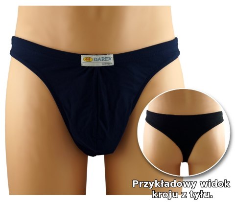 Stringi MĘSKIE BAWEŁNIANE majtki DAREX - r M Stringi MĘSKIE BAWEŁNIANE majtki DAREX - r M
