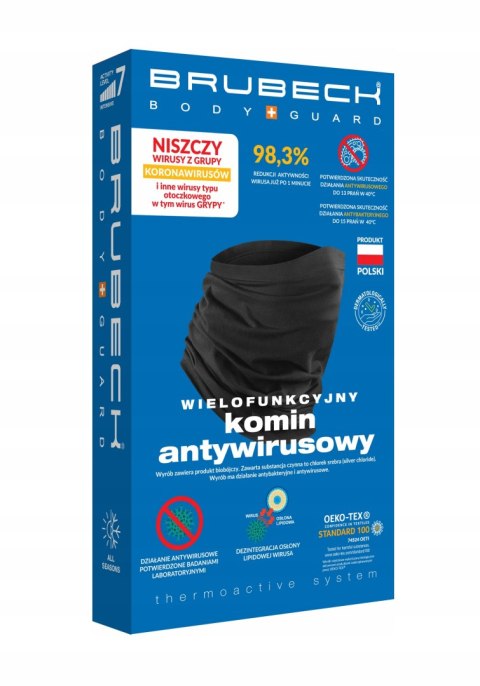 ANTYWIRUSOWY komin MASECZKA chusta BRUBECK r L/XL ANTYWIRUSOWY komin MASECZKA chusta BRUBECK r L/XL