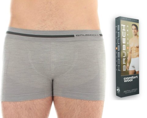 Bokserki męskie COMFORT WOOL BX10430 BRUBECK r XL Bokserki męskie COMFORT WOOL BX10430 BRUBECK r XL