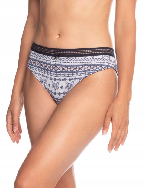 Majtki damskie 2-PAK figi bikini LAMA 1433BI - M Majtki damskie 2-PAK figi bikini LAMA 1433BI - M