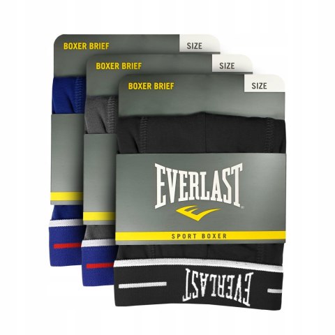 Bokserki męskie 3 PARY szorty EVERLAST BOXER - M Bokserki męskie 3 PARY szorty EVERLAST BOXER - M