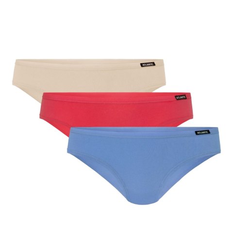 Figi damskie 3 PARY bikini ATLANTIC 3LP-176 - L Figi damskie 3 PARY bikini ATLANTIC 3LP-176 - L