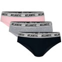 Figi damskie 3 PARY hipster ATLANTIC 3LP-177 - S