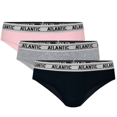 Figi damskie 3 PARY hipster ATLANTIC 3LP-177 - S Figi damskie 3 PARY hipster ATLANTIC 3LP-177 - S