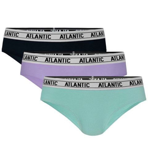 Figi damskie 3 PARY hipster ATLANTIC 3LP-177 - S Figi damskie 3 PARY hipster ATLANTIC 3LP-177 - S