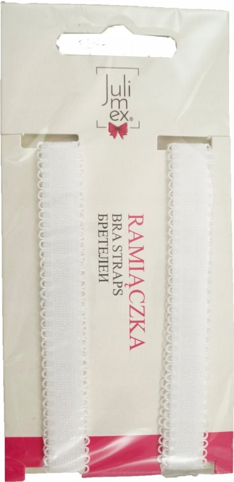 JULIMEX RAMIĄCZKA RB-403 szer 16 mm BIAŁE KORONKA JULIMEX RAMIĄCZKA RB-403 szer 16 mm BIAŁE KORONKA