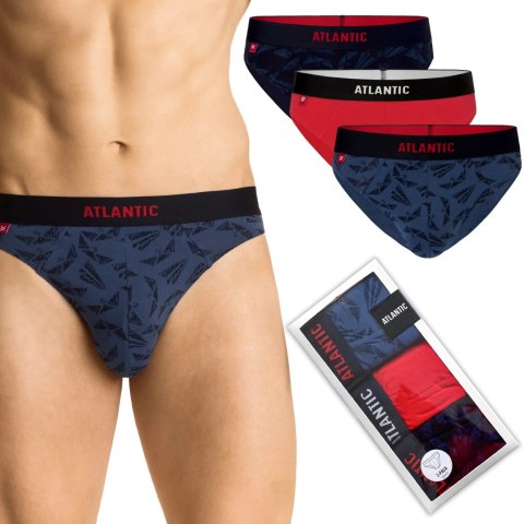 Slipy męskie 3 PARY sport ATLANTIC 3MP-121 - XXL Slipy męskie 3 PARY sport ATLANTIC 3MP-121 - XXL