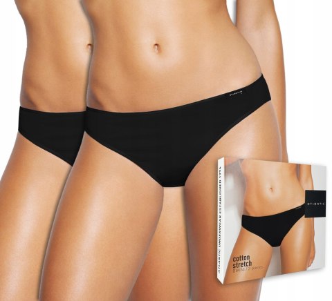Majtki damskie 2-PAK figi bikini ATLANTIC 581 - S Majtki damskie 2-PAK figi bikini ATLANTIC 581 - S