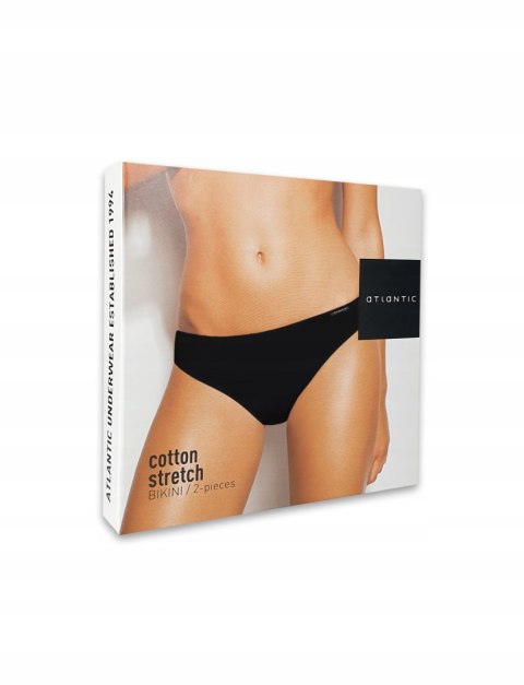 Majtki damskie 2-PAK figi bikini ATLANTIC 581 - S Majtki damskie 2-PAK figi bikini ATLANTIC 581 - S