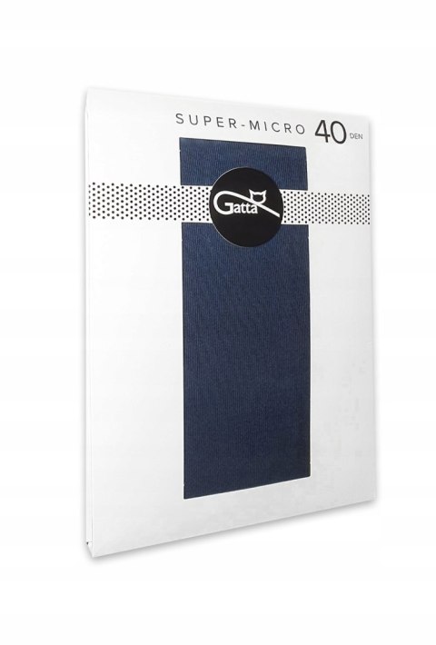 Rajstopy prążki GATTA SUPER MICRO 40DEN - S/M Rajstopy prążki GATTA SUPER MICRO 40DEN - S/M