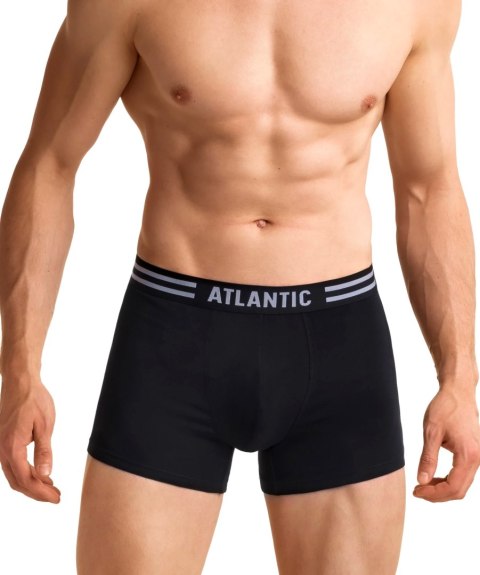 Bokserki męskie 3 PARY ATLANTIC 3MH-021-CZ - M Bokserki męskie 3 PARY ATLANTIC 3MH-021-CZ - M