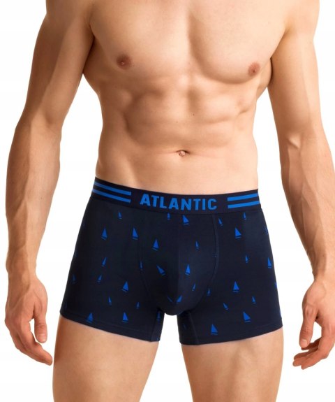 Bokserki męskie 3 PARY ATLANTIC 3MH-021-GR - M Bokserki męskie 3 PARY ATLANTIC 3MH-021-GR - M
