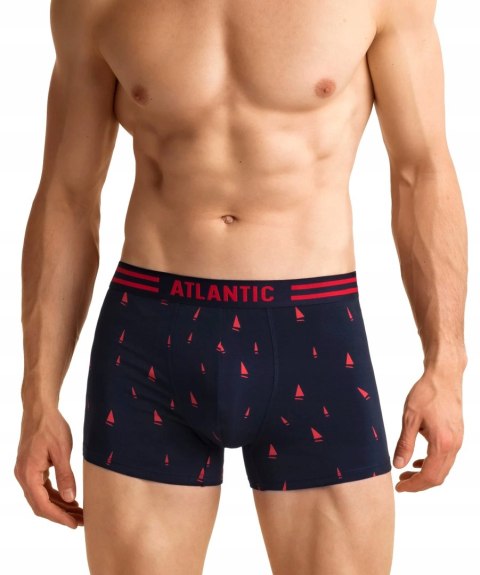 Bokserki męskie 3 PARY ATLANTIC 3MH-021-NB - M Bokserki męskie 3 PARY ATLANTIC 3MH-021-NB - M