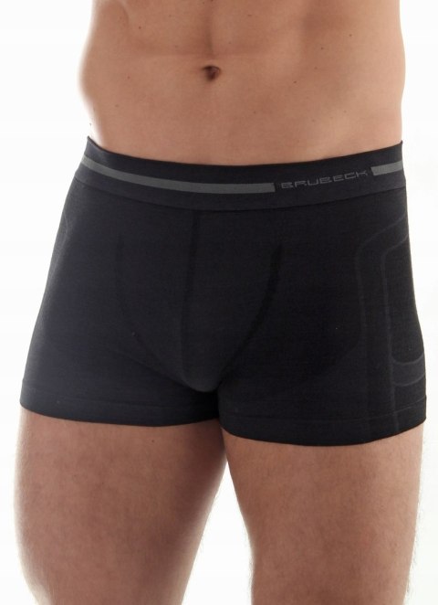 Bokserki męskie WEŁNIANE BRUBECK BX10430 - XL Bokserki męskie WEŁNIANE BRUBECK BX10430 - XL