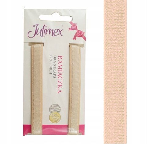 JULIMEX RAMIĄCZKA stanik RB-341 szer 12 mm BEŻOWE JULIMEX RAMIĄCZKA stanik RB-341 szer 12 mm BEŻOWE