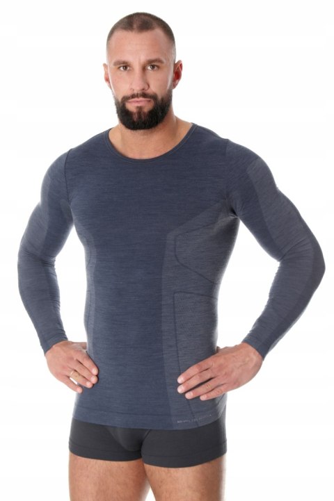 Koszulka męska WEŁNIANA termo BRUBECK LS11600 XXL Koszulka męska WEŁNIANA termo BRUBECK LS11600 XXL