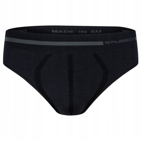 Majtki męskie WEŁNIANE slipy BRUBECK BE10050 - XL Majtki męskie WEŁNIANE slipy BRUBECK BE10050 - XL