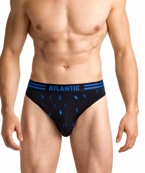 Slipy męskie 3 PARY ATLANTIC 3MP-098-CZ - XXL Slipy męskie 3 PARY ATLANTIC 3MP-098-CZ - XXL