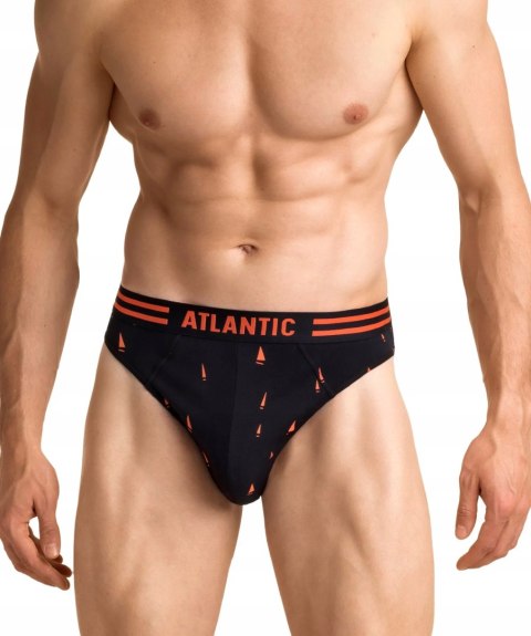 Slipy męskie 3 PARY ATLANTIC 3MP-098-CZ - XXL Slipy męskie 3 PARY ATLANTIC 3MP-098-CZ - XXL