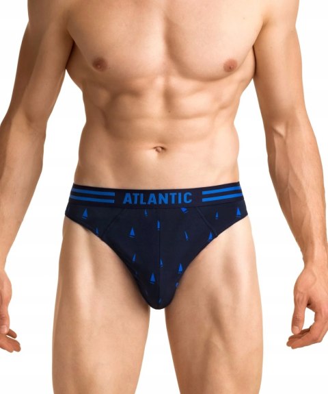 Slipy męskie 3 PARY ATLANTIC 3MP-098-GR - XXL Slipy męskie 3 PARY ATLANTIC 3MP-098-GR - XXL