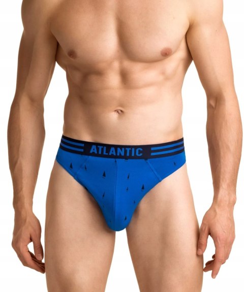 Slipy męskie 3 PARY ATLANTIC 3MP-098-NB - M Slipy męskie 3 PARY ATLANTIC 3MP-098-NB - M