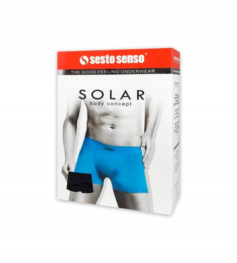 Bokserki męskie bezszwowe SESTO SENSO SOLAR S/M Bokserki męskie bezszwowe SESTO SENSO SOLAR S/M