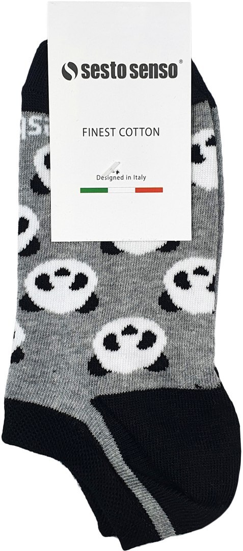 Kolorowe skarpetki stopki SESTO SENSO - 39-42 Kolorowe skarpetki stopki SESTO SENSO - 39-42