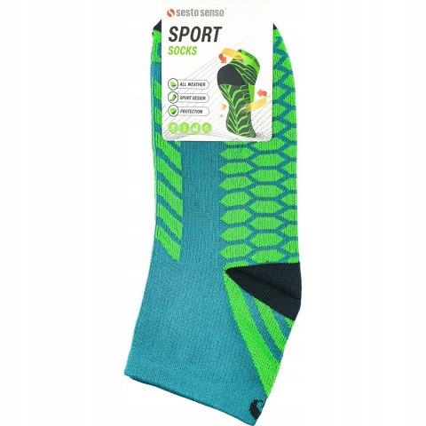 Oddychające skarpety SPORTOWE SESTO SENSO - 43-47 Oddychające skarpety SPORTOWE SESTO SENSO - 43-47