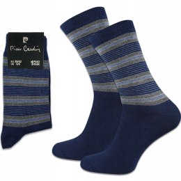 Skarpety męskie garniturowe PIERRE CARDIN - 43-46
