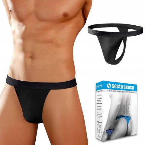 Stringi męskie bawełniane SESTO SENSO TIGER - XL Stringi męskie bawełniane SESTO SENSO TIGER - XL
