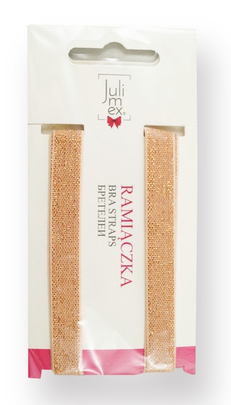 JULIMEX RAMIĄCZKA szer 10 mm RB-443 różowe złoto JULIMEX RAMIĄCZKA szer 10 mm RB-443 różowe złoto